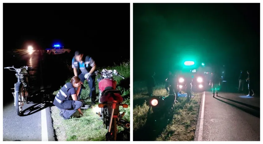 motociclista alcoholizado atropelló a una mujer y murió en el acto